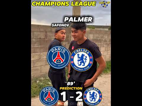 PSG vs CHELSEA: The  War  Begins ! 🥶 #ucl #football