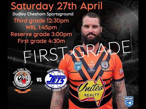 2024 R3 First Grade - Tigers v Jets