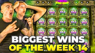 A WEEK OF RECORDS ON ONLINE SLOTS || Biggest Wins of The Week 14