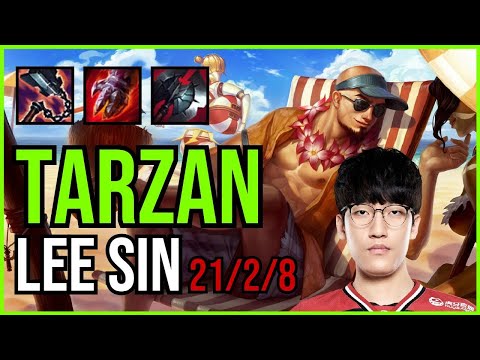 TARZAN - LEE SIN vs NIDALEE Jungle - KR Master - Patch 11.6