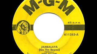 1952 HITS ARCHIVE: Jambalaya - Hank Williams