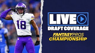 FantasyPros Championship Weekly Live Draft Coverage #1
