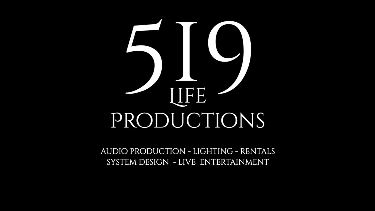 Promotional video thumbnail 1 for 519 Life Productions