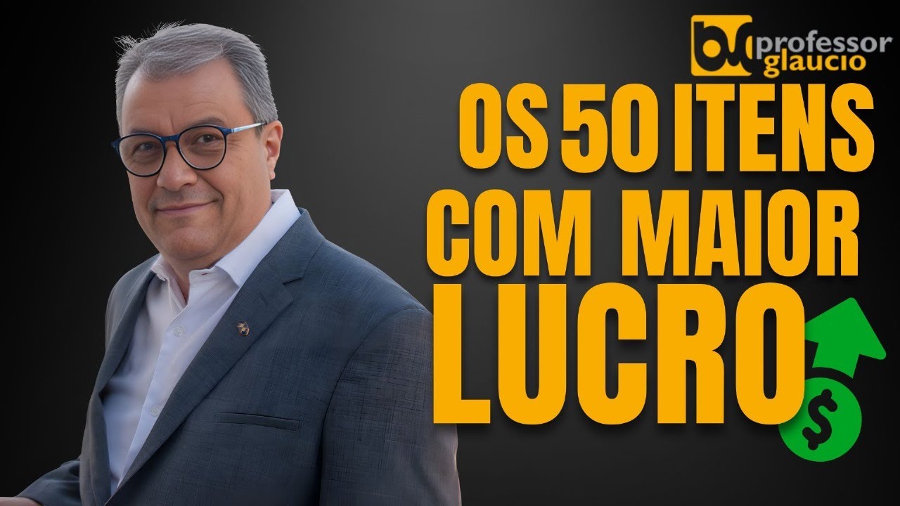 Lista dos 50 Itens com Maior Lucro no Material de Construção