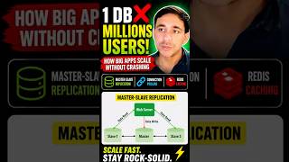 How Netflix Scales Databases? 🚀 Master-Slave Replication + Redis Explained | Code  Infinity