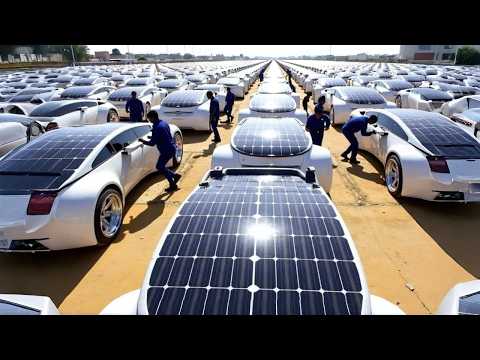 أفريقيا تبهر العالم وتصنع آلاف السيارات الشمسية التي لا تحتاج للوقود!