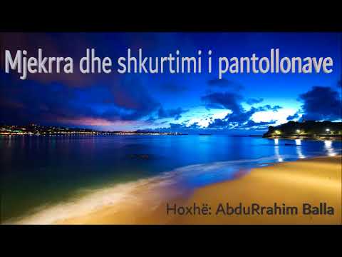 Mjekrra dhe shkurtimi i pantollonave- Hoxhë: AbduRrahim Balla