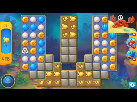 Fishdom Level #72 - #73 | 鱼界 | ফিশডম  फिशडोम | Fischreich | рыбадом | ફિશડમ | フィッシュダム