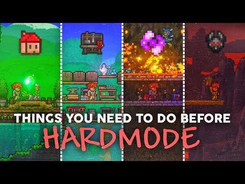 17 Things you need to do before Hardmode - Terraria 1.4.4