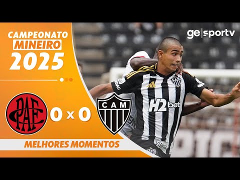Gols e lances de Pouso Alegre x Atlético Mineiro
