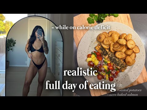 FULL DAY OF EATING - REALISTIC & SIMPLE!
