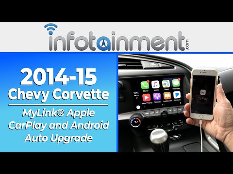 2014-2015 Chevrolet Corvette - Factory MyLink® Apple CarPlay and Android Auto Upgrade Install!