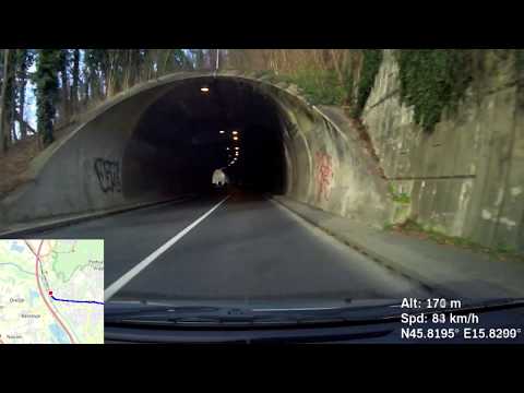 Driving from Zagreb to Maribor