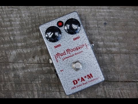 D*A*M* Differential Audio Manifestationz DAM Red Rooster Booster 2008 #180 – Early David Main Build – Vintage Germanium image 8