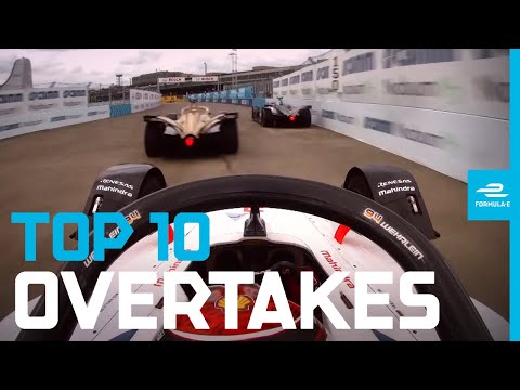 Top 10 Moments: Overtakes! | ABB FIA Formula E Championship