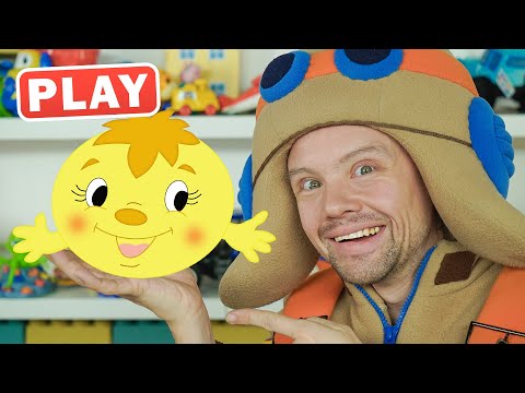 KyKyPlay - КОЛОБОК и Магнитный Театр для Детей - Поиграйка с Пилотом Винтиком #ДомаВместе