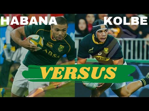 Who Is The Better Winger? Bryan Habana Or Cheslin Kolbe || Springbok Rugby Tributes