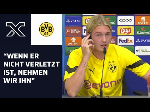 "Moretti kenne ich nicht" - Verwirrung auf BVB-PK: Brandt und Terzic sorgen für Lacher