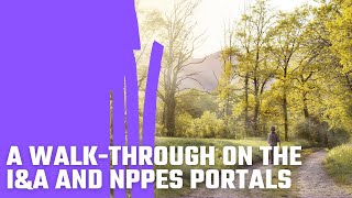 A Walk-Through On The I&A and NPPES Portals