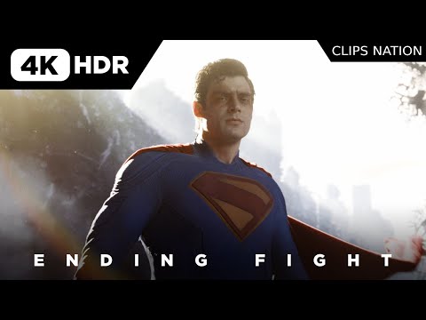 Superman vs Ultraman | Final Battle | Superman (2025) [4K HDR]