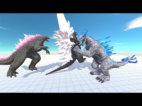 Space Godzilla x Evolved Godzilla strike empire Shimo