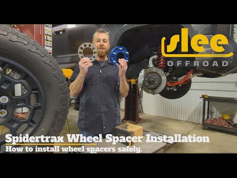 Spidertrax Wheel Spacer Installation