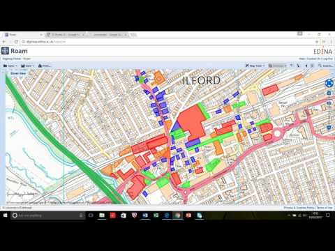 The creation of local area of influence maps