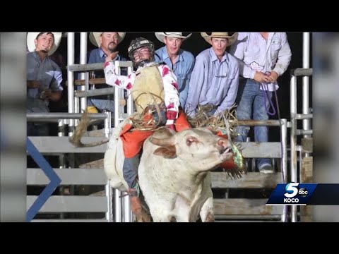 Oklahoma teen getting back in the saddle after suffering brain injury in bull riding accident