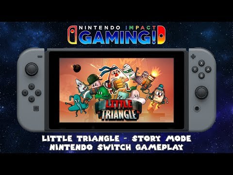 Little Triangle - Story Mode | Nintendo Switch Gameplay - YouTube