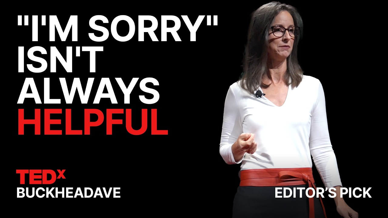 The hidden cost of apologizing too much at work | Teresa Caro | TEDxBuckheadAve