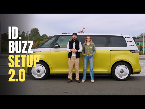 Our VW ID. Buzz Setup 2.0 | 7 Months of EV Vanlife (Full Tour)