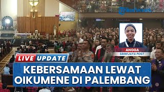 Momen Kebersamaan! Ribuan ASN, TNI & Polri Rayakan Natal Oikumene 2026 di Palembang