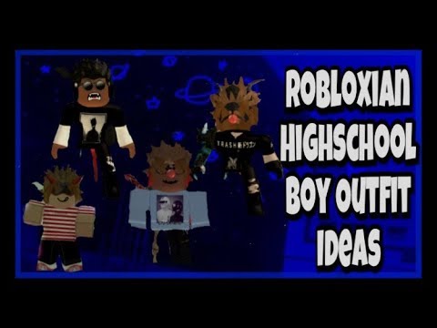 Robloxian High School Boy Outfit Codes In Description - 