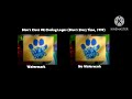 Blue S Clues UK Closing Logos Blue S Story Time 1999 Comparison