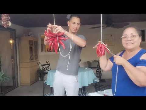 How To Make A New Mexico Chile Ristra