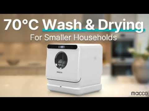 Macco: A Portable Dishwasher for Smaller Households