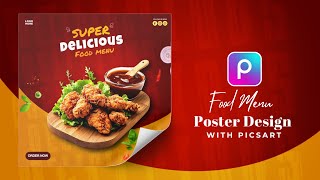 Download lagu Creative Food Poster Design in PicsArt | Graphic Design mp3