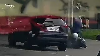 【車禍影片】環中路外側內切快車道到底要不要等左轉燈？（2025.07.19 台中市南屯區環中路四段與向上路三段