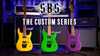 Video thumbnail for All New SBS Custom Series Guitars | Roasted Neck | Beautiful High Gloss Finish | HOT Ceramic Pickups by GuitarfetishTV