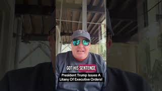 President Trump issues a litany of executive orders! #viralvideo #video #youtube #shorts
