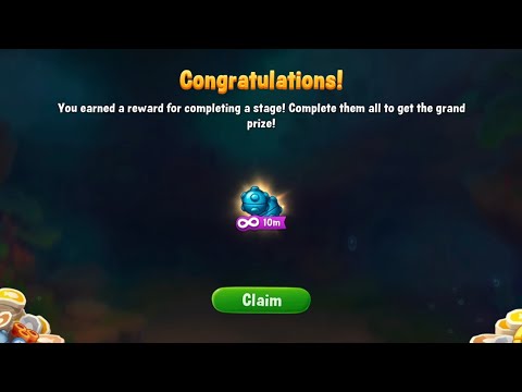 Fishdom Level 4505. Get FREE Bomb 15Min.