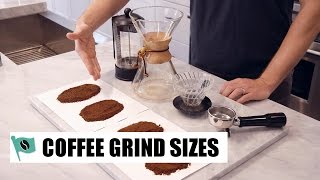 Coffee Grind Sizes For Popular Brew Methods | Stay Roasted