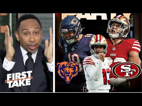 49ers are UNSTOPPABLE! - Stephen A. believes Brock Purdy & CMC will lead 49ers EXPOSE Bears Sunday