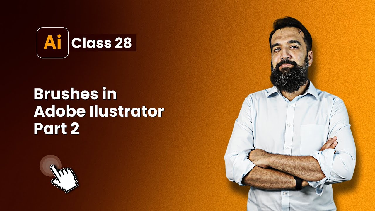 Brushes in Adobe Illustrator Part 2 | Class 28