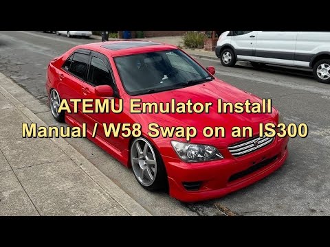 Manual Swapping an IS300 Pt.5 - Wiring - ATEMU Install | W58 Swap EP. 22