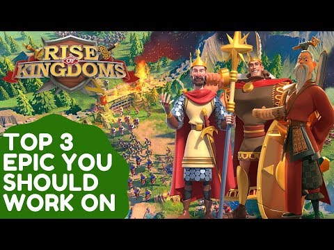 TOP 3 EPIC commanders you must work on for PVP as F2P - Short series ep 1 - Rise of Kingdoms