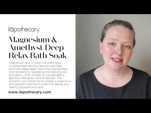 Magnesium & Amethyst Bath Soak Video Preview