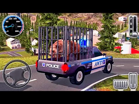 Cargo Truck Zoo Animals Simulator - Angry Police Transport Driver - Best Android GamePlay