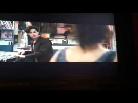 "Greetings from Tim Buckley" record store scene