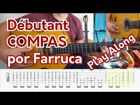 Pourquoi tu galères dans ton COMPAS ? Débutant Compas FARRUCA + TAB synchro ! PLAY ALONG ! EP 197